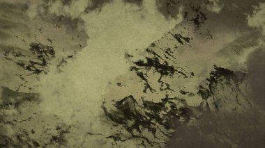 Metin için yeri olan boya lekeleriyle soyut arkaplan