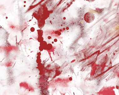 fırça darbeleri desenli soyut suluboya grunge arka plan 