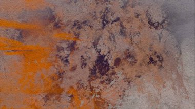 Metin için yeri olan boya lekeleriyle soyut arkaplan