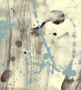 grunge desensoyut suluboya darbeleri ve lekeleri