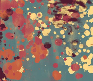 grunge desensoyut suluboya darbeleri ve lekeleri