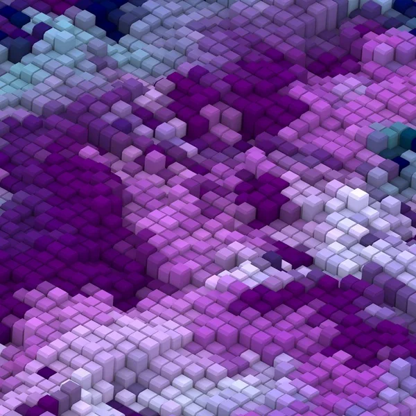 3D例证 网络现代背景 多彩的图案抽象几何形状 — 图库照片