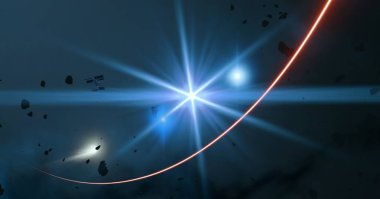 Soyut alan koyu arka plan  