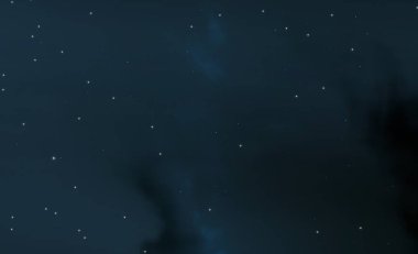 Derin uzay yıldız alanı. Evren yıldızlarla ve gazla dolu. çok uzak bir evren çizimi. 