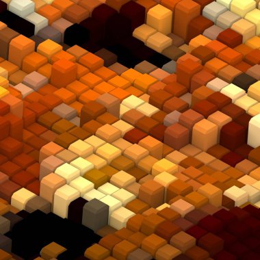 3 boyutlu illüstrasyon. Web modern fon. Renkli desen. Soyut geometrik şekiller. arkaplan.