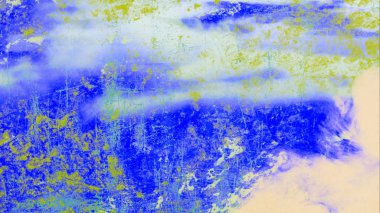 Metin için yeri olan boya lekeleriyle soyut arkaplan