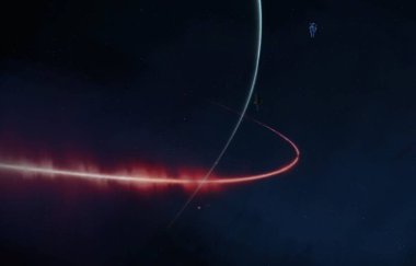 parlaklık ile renkli soyut gökyüzü arka plan