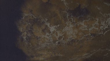 Metin için yeri olan boya lekeleriyle soyut arkaplan