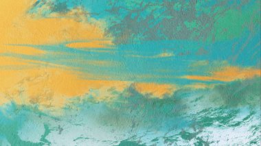 Metin için yeri olan boya lekeleriyle soyut arkaplan