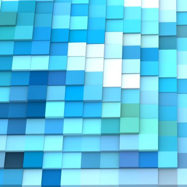 3 boyutlu illüstrasyon. Web modern fon. Renkli desen. Soyut geometrik şekiller. arkaplan.