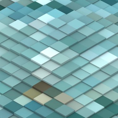 3 boyutlu illüstrasyon. Web modern fon. Renkli desen. Soyut geometrik şekiller. arkaplan.