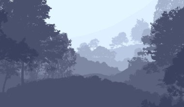 pus ağaçları ile soyut arka plan