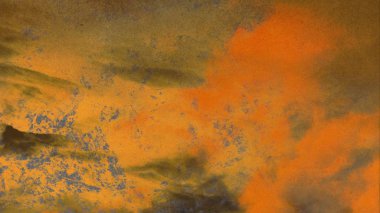 Metin için yeri olan boya lekeleriyle soyut arkaplan