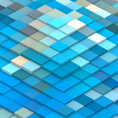 3 boyutlu illüstrasyon. Web modern fon. Renkli desen. Soyut geometrik şekiller. arkaplan.