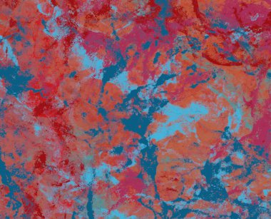 Arkaplanda soyut renkli lekeler