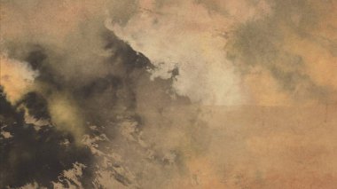 Metin için yeri olan boya lekeleriyle soyut arkaplan