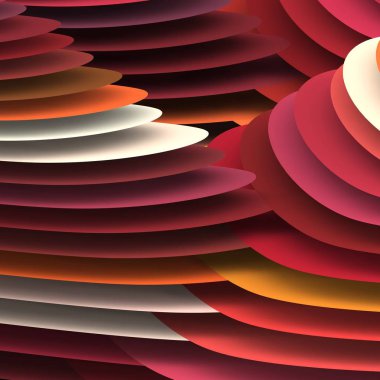 3 boyutlu illüstrasyon. Web modern fon. Renkli desen. Soyut geometrik şekiller. arkaplan.