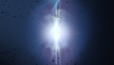 parlaklık ile renkli soyut gökyüzü arka plan