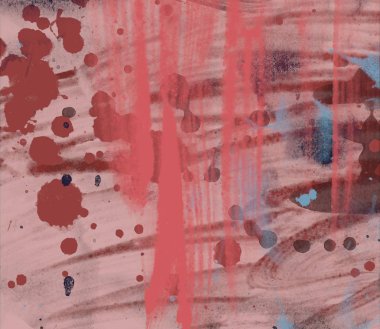 Metin için yeri olan boya lekeleriyle soyut arkaplan