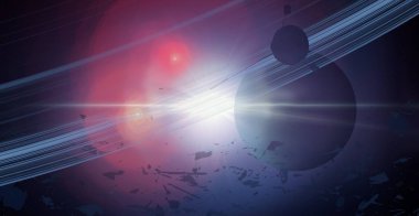 Soyut alan koyu arka plan  