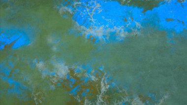 Metin için yeri olan boya lekeleriyle soyut arkaplan