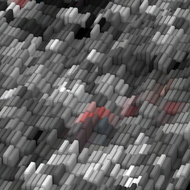 3 boyutlu illüstrasyon. Web modern fon. Renkli desen. Soyut geometrik şekiller. arkaplan.