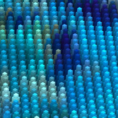 3 boyutlu illüstrasyon. Web modern fon. Renkli desen. Soyut geometrik şekiller. arkaplan.