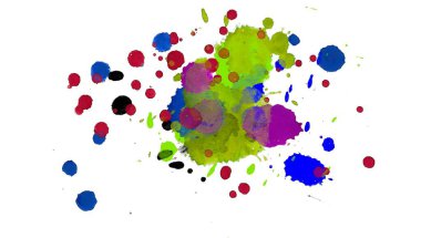 damla ile soyut renkli arka plan