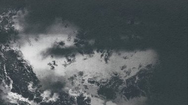 Metin için yeri olan boya lekeleriyle soyut arkaplan