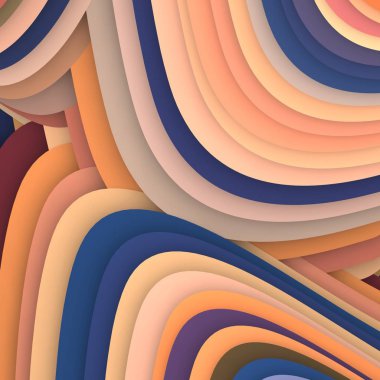 3 boyutlu illüstrasyon. Web modern fon. Renkli desen. Soyut geometrik şekiller. arkaplan.