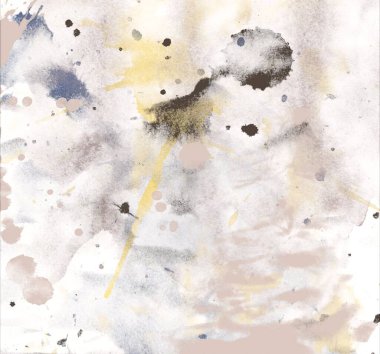 Metin için yeri olan boya lekeleriyle soyut arkaplan