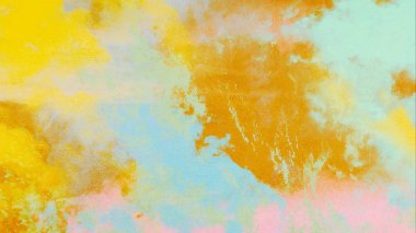 Metin için yeri olan boya lekeleriyle soyut arkaplan