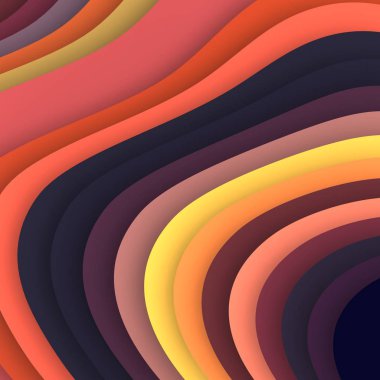 3 boyutlu illüstrasyon. Web modern fon. Renkli desen. Soyut geometrik şekiller. arkaplan.