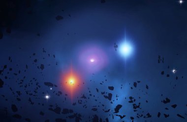 kozmos astronomi arka plan, evren