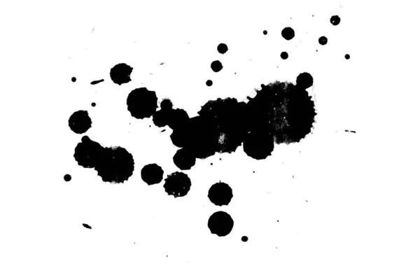 Εικονογράφηση Μαύρο Μελάνι Πιτσιλίσματα Βαφή Πιτσιλίζει Φωτεινό Υλικό — Φωτογραφία Αρχείου