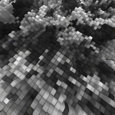 3 boyutlu illüstrasyon. Web modern fon. Renkli desen. Soyut geometrik şekiller. arkaplan.