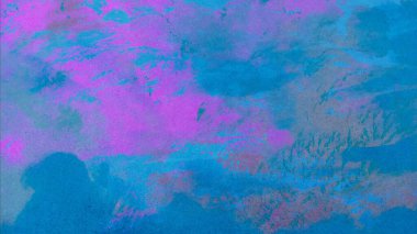 Metin için yeri olan boya lekeleriyle soyut arkaplan