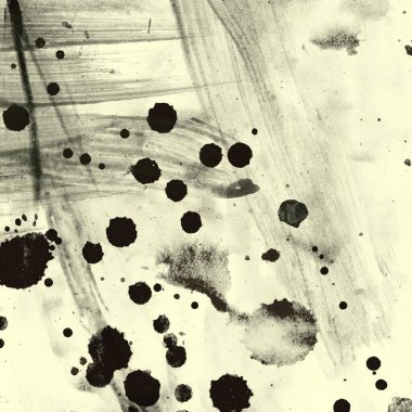 Metin için yeri olan boya lekeleriyle soyut arkaplan