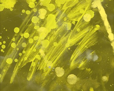 grunge soyut suluboya darbeleri ve boya fırçaları deseni