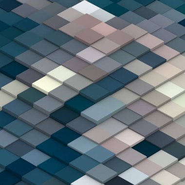 3 boyutlu illüstrasyon. Web modern fon. Renkli desen. Soyut geometrik şekiller. arkaplan.