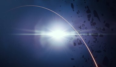 doğal soyut galaksi uzay arka plan