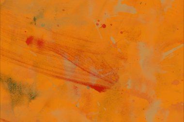 grunge soyut suluboya darbeleri ve boya fırçaları deseni