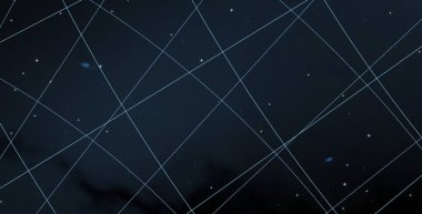 2d illüstrasyon. Gerçekçi yıldız deseni arka planı. Derin yıldızlararası uzay. Parlak yıldızlar, gezegenler ve uydular yanıp söner. Çeşitli bilim kurgu yaratıcı fon. Uzay sanatı. Hayali kozmik fon.