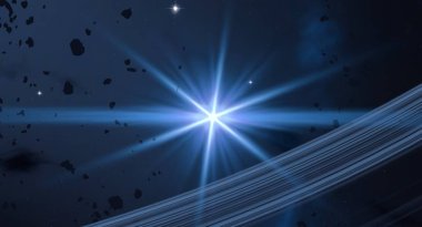 soyut renkli kozmik alan arkaplanı