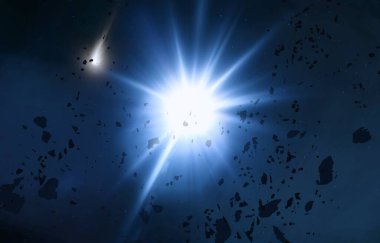 doğal soyut galaksi uzay arka plan