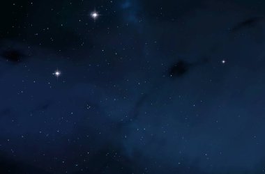 yıldız ile güzel kozmos astronomi arka plan