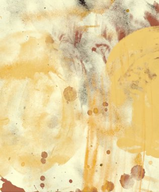 grunge soyut suluboya darbeleri ve boya fırçaları deseni