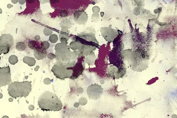 Grunge Traços Aquarela Manchas Fundo — Fotografia de Stock