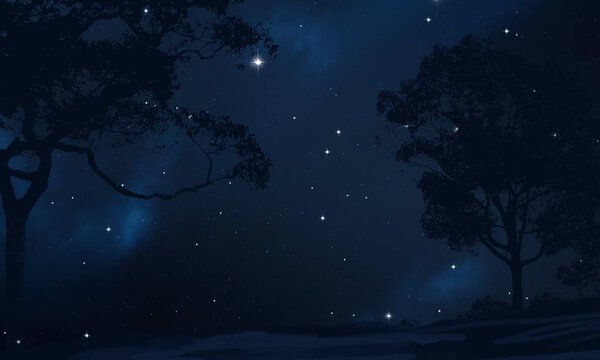 сценарный абстрактный фон галактики
