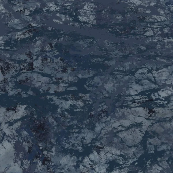 Die Eisdecke Eines Eisbedeckten Sees Der Winter — Stockfoto